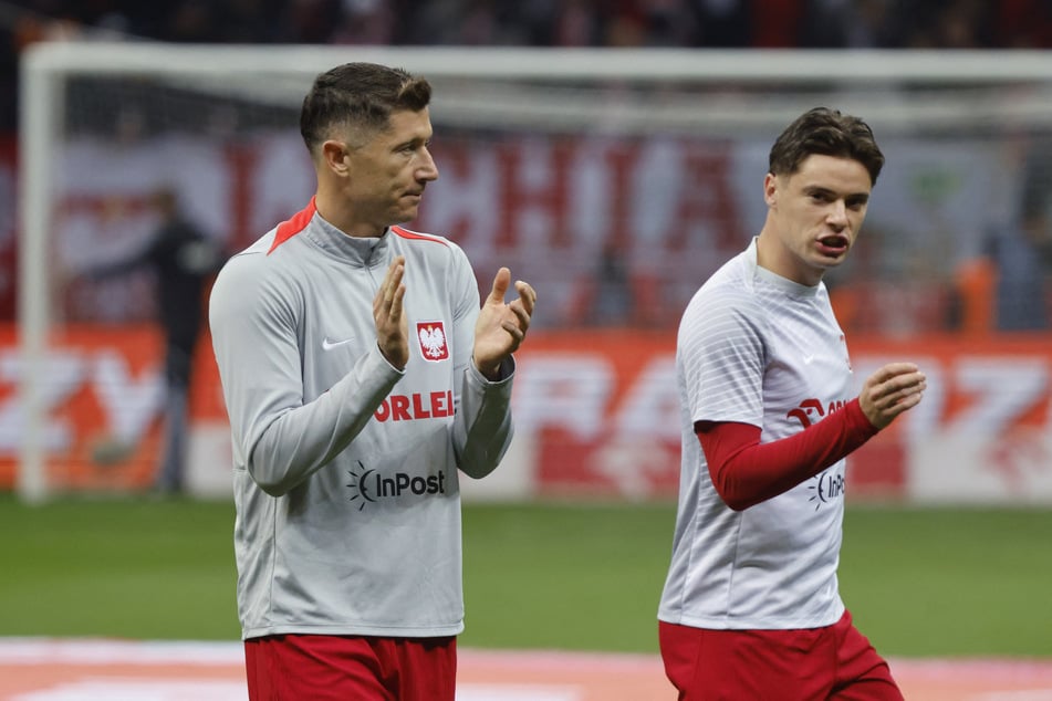 Robert Lewandowski (37, l.) muss noch zittern.