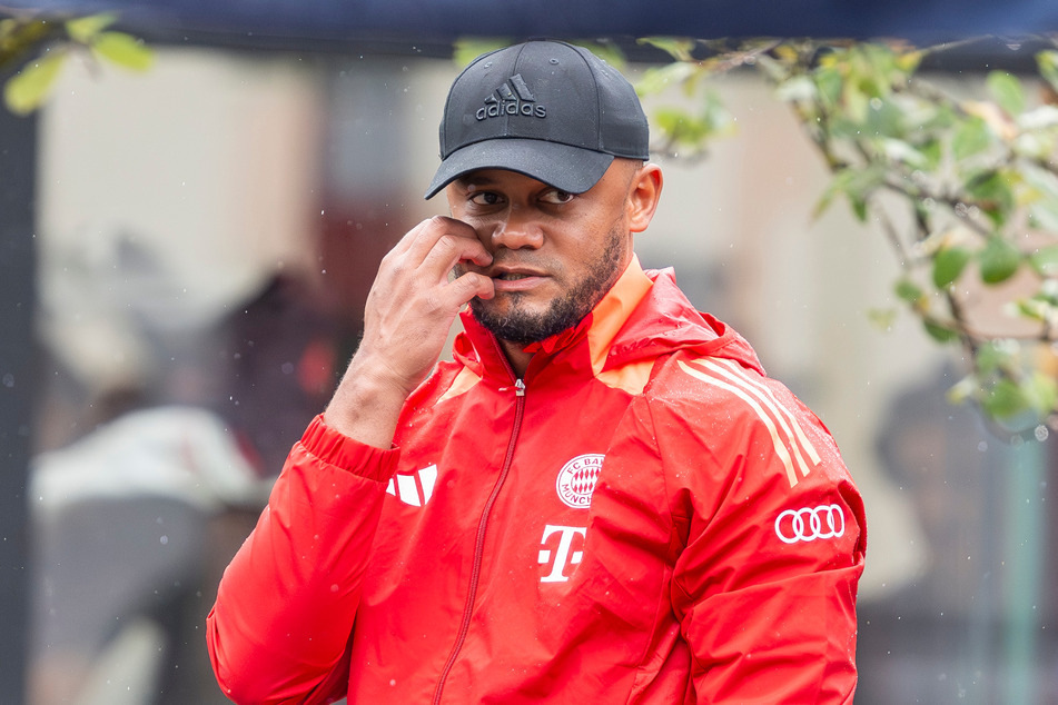 Bayern-Trainer Vincent Kompany (38) feiert am Sonntag seine Premiere in der Allianz-Arena.