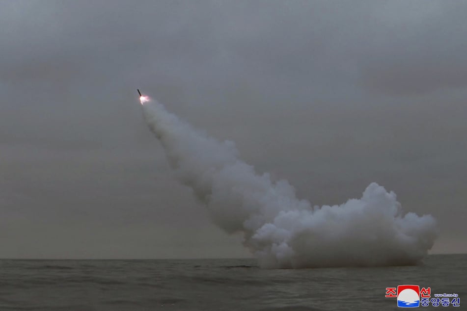 North Korea fired two missiles from a submarine in the East Sea, also known as the Sea of Japan, over the weekend.