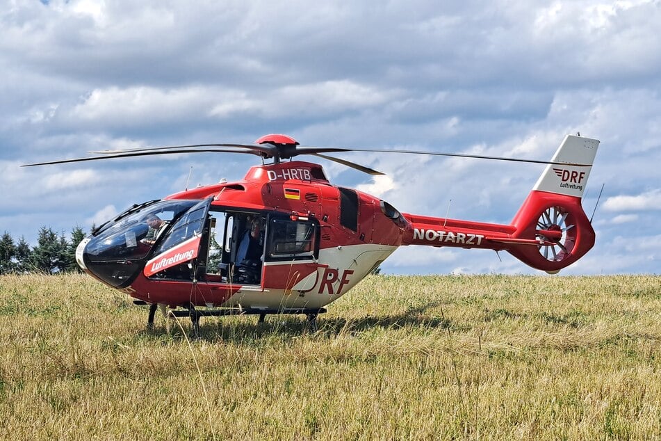 Zwei Rettungshubschrauber waren am Dienstagnachmittag im Einsatz.