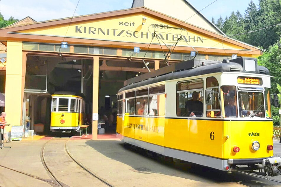 Im Depot der Kirnitzschtalbahn wird am Samstag (26.7.) und Sonntag (27.7.) ordentlich gefeiert.