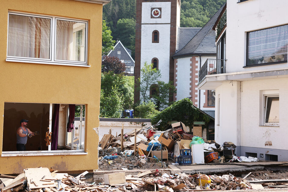 Die Flut-Katastrophe hatte im Juli 2021 eine Spur der Verwüstung in Teilen von NRW hinterlassen.
