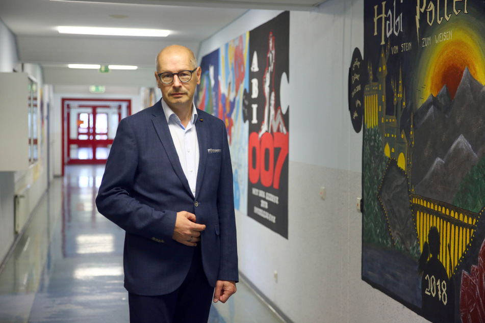 Kein neuer Russisch-Kurs im nächsten Schuljahr - Schulleiter Wolfgang Rafelt (60).