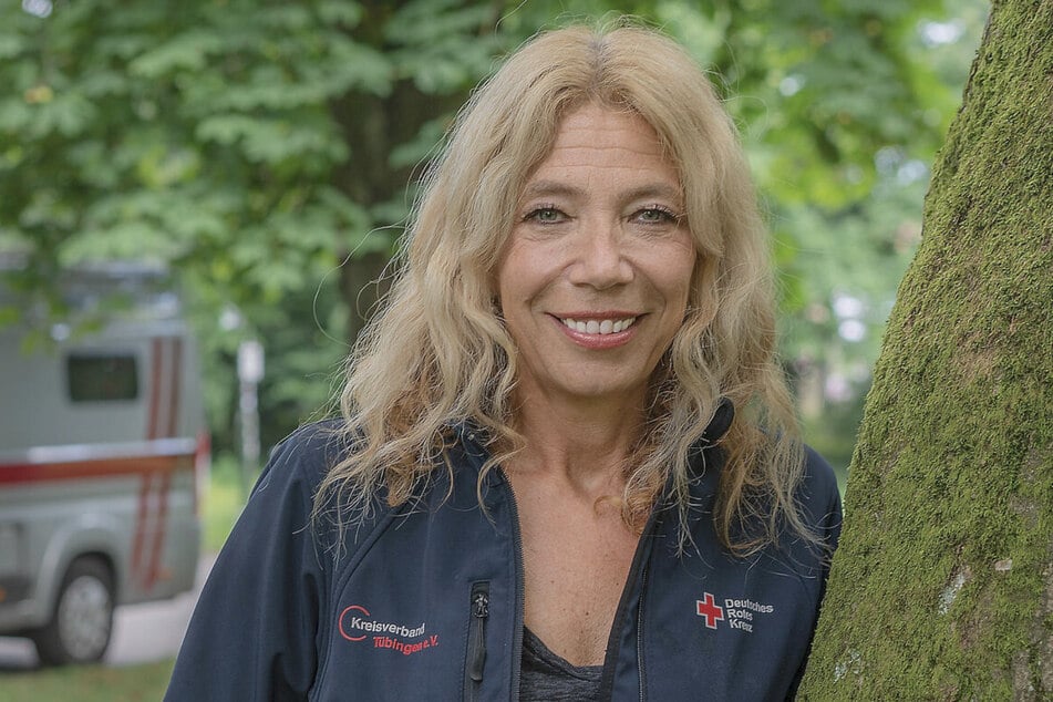 Dr. Lisa Federle, Präsidentin vom Deutschen Roten Kreuz (DRK), Kreisverband Tübingen, rät, Kinder nicht im Auto zurückzulassen.