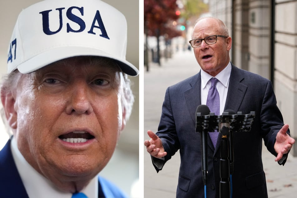 Anwalt David Schoen (67, r.) hat sich bzgl. der aktuellen Vorwürfe gegen US-Präsident Donald Trump (78) zu Wort gemeldet.