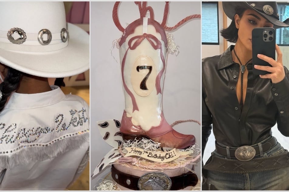 Yee-haw! Kim Kardashian throws cowgirl-themed birthday bash!