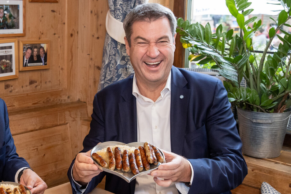Demnächst #södervermisst? Seinen Fleisch- und Würstchen-Konsum will CSU-Chef Markus Söder (57) zum Wohle der Gesundheit reduzieren.