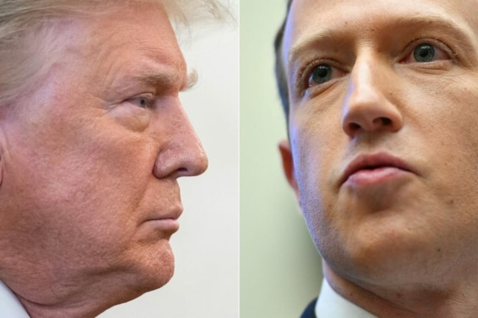 Meta CEO Mark Zuckerberg (r.) has been making moves in an apparent attempt to appeal to President-elect Donald Trump.