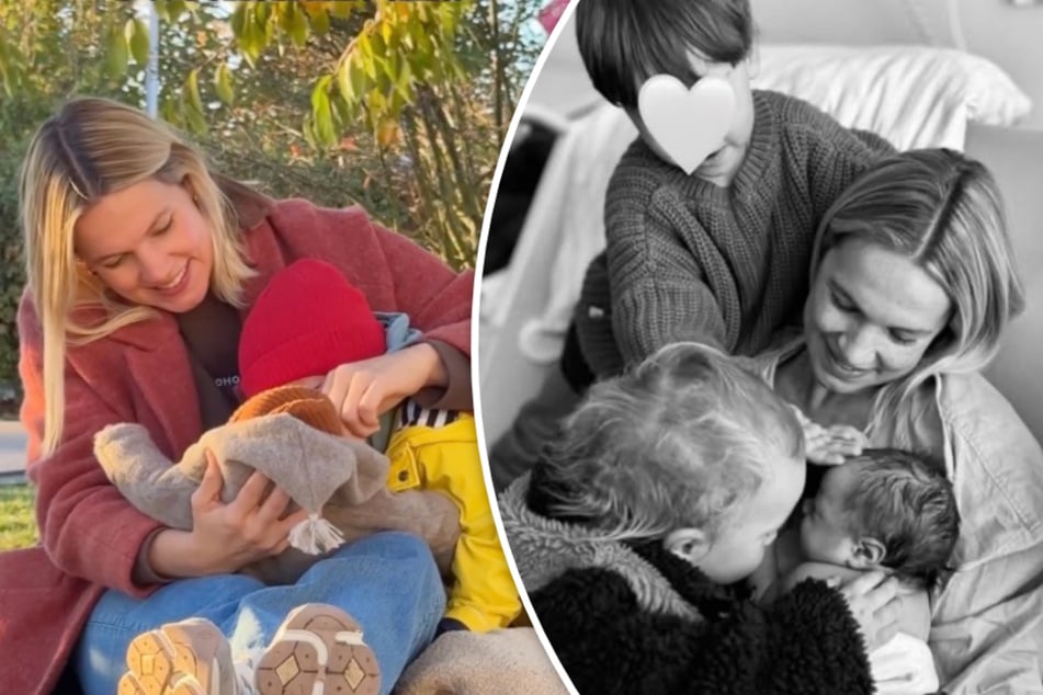 Ihre vier Söhne sind Svenja Holtmanns (38) ganzer Stolz.