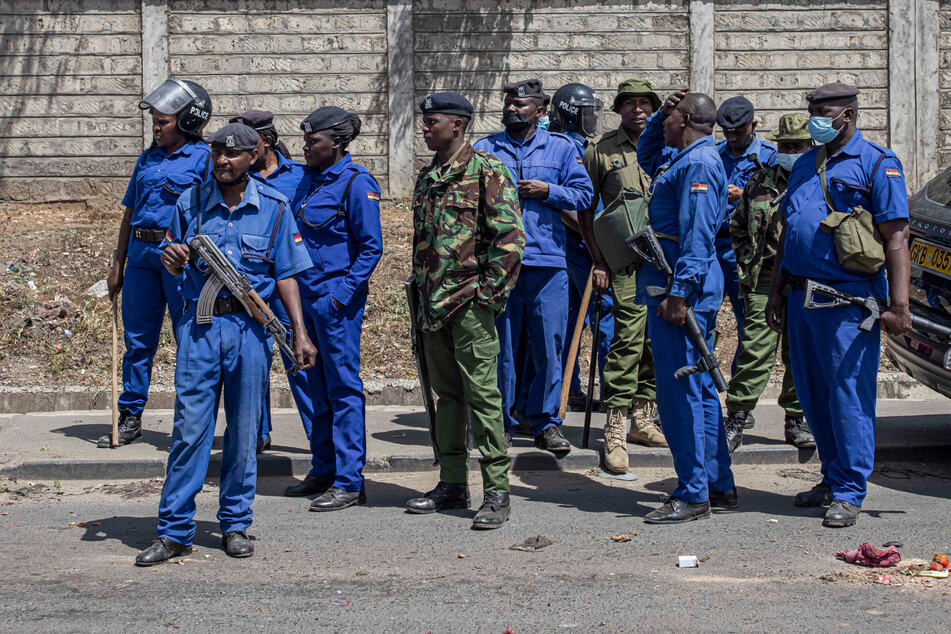 Wenn ein Lynchmob sich bildet, stellt das selbst die erfahrensten Polizisten Kenias vor enorme Herausforderungen. (Archivbild)
