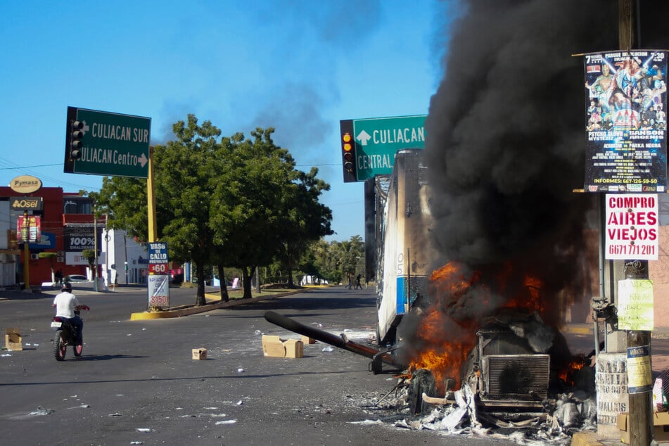 Bei der Razzia der Polizei kam es Anfang des Jahres in Culiacan zu heftigen Feuergefechten.