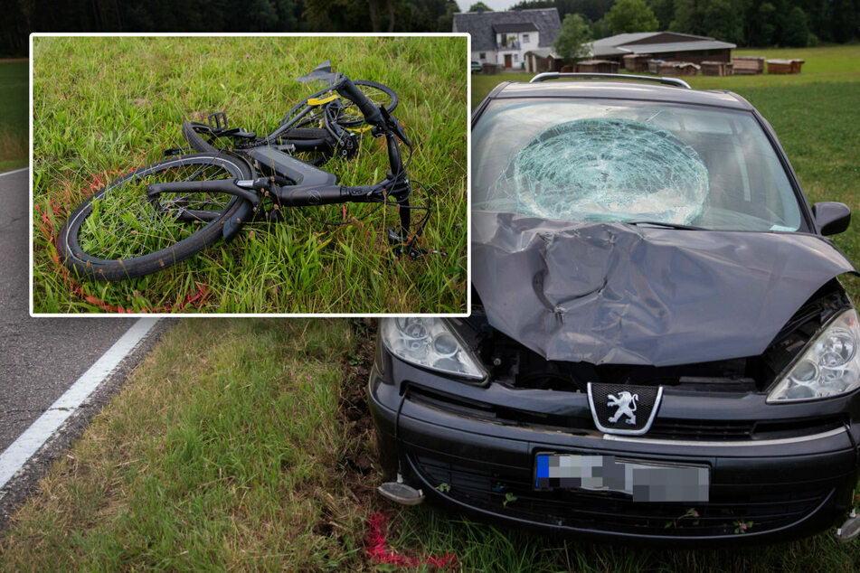 Chemnitz: Tödlicher Unfall in Mittelsachsen: Suff-Fahrer kollidiert mit E-Bikerin