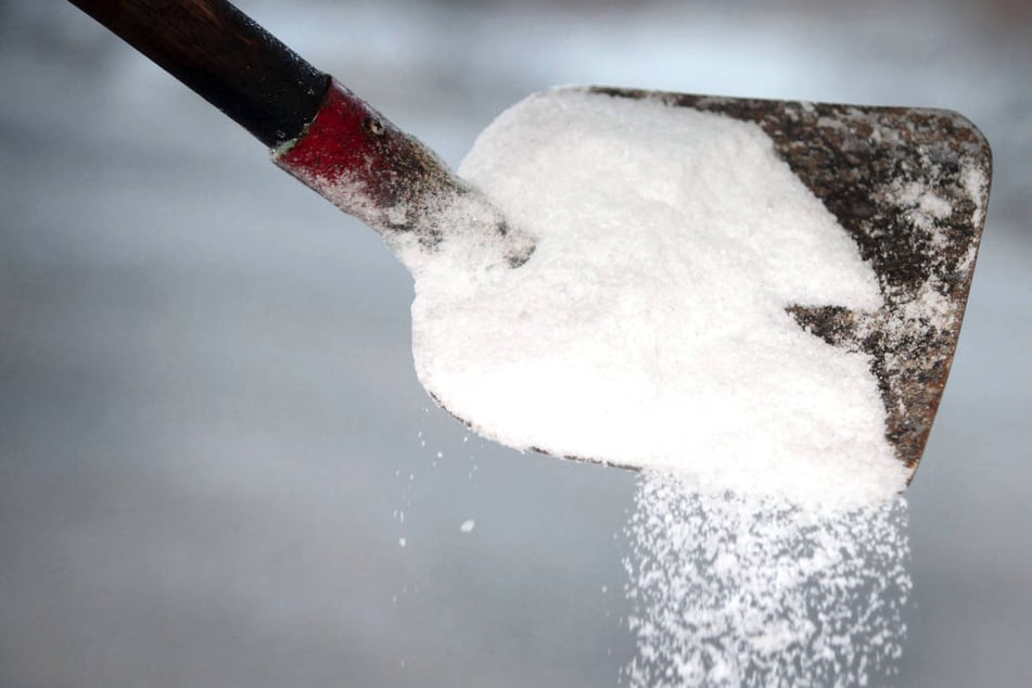 Das verbotene Streusalz bleibt ein heißes oder wohl eher eiskaltes Gesprächsthema in Berlin.