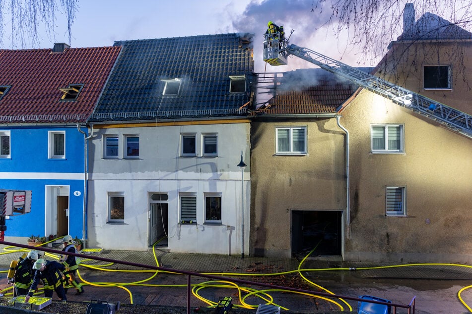 Das Feuer richtete einen enormen Schaden an.