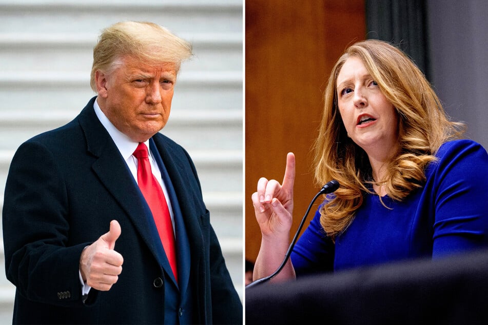 On Wednesday, Casey Means (r.), President Donald Trump's pick for Surgeon General, faced several pressing questions during a Senate hearing.