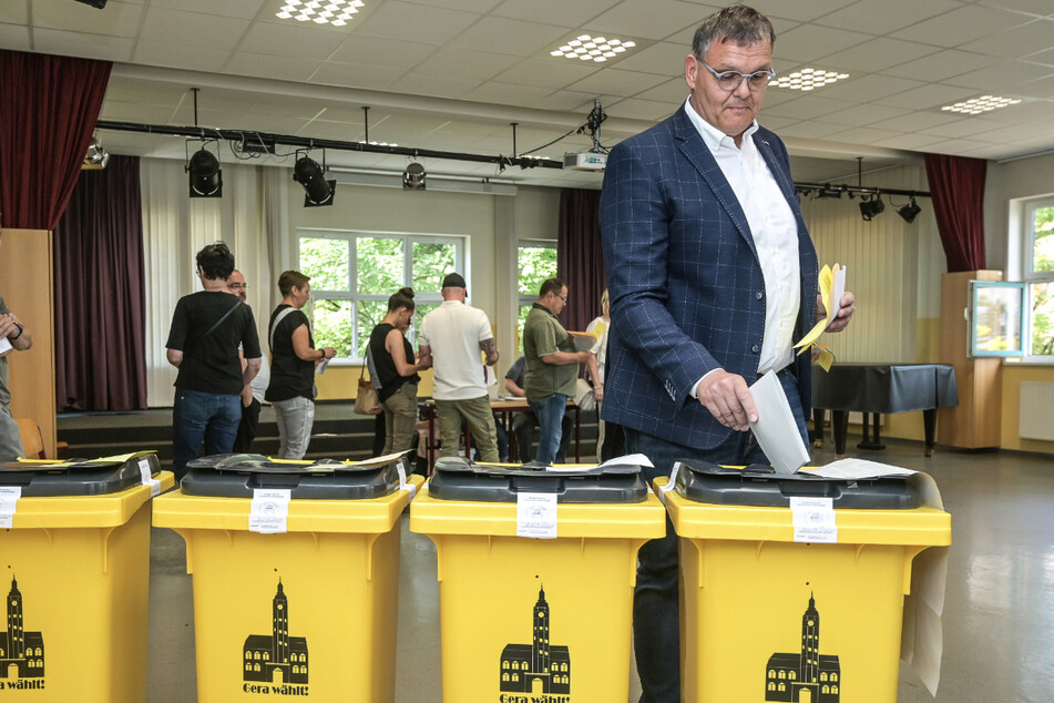 Mehr als 1,7 Millionen Wahlberechtigte durften am Sonntag in Thüringen ihre Kreuzchen machen. Darunter auch Kurt Dannenberg (CDU), der in Gera OB werden will.