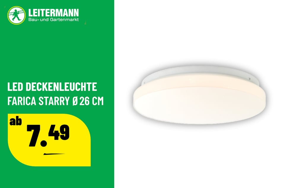 LED Deckenleuchte Farica Starry