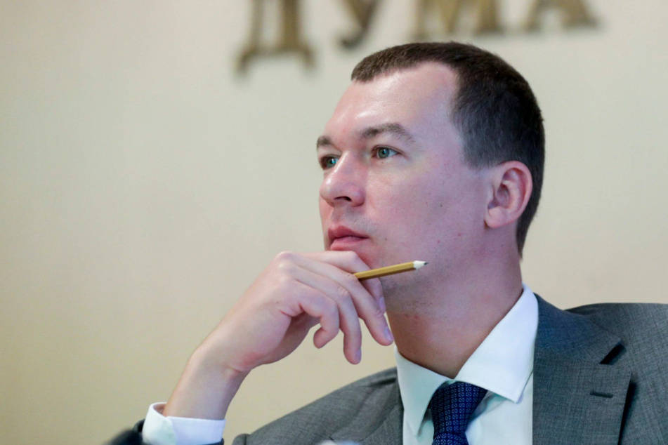 Gouverneur Michail Degtjarjow (41) bei einer Sitzung im russischen Unterhaus.