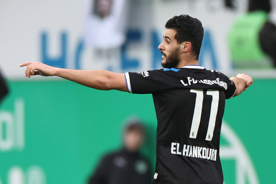 So meldet man sich zurück! Mo El Hankouri (26) bescherte dem FCM einen Punkt mit einem Traumtor in der Nachspielzeit gegen Fürth.