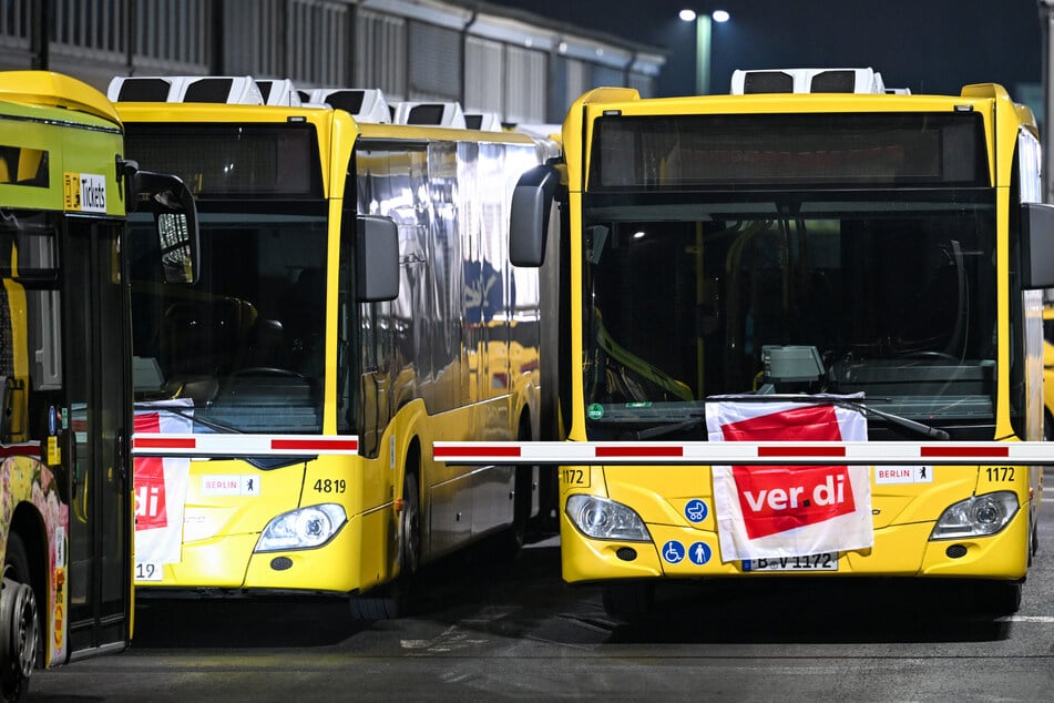 Warnstreiks ab Januar möglich: ver.di will mehr Urlaub, Ruhezeit und Geld für BVG-Mitarbeiter