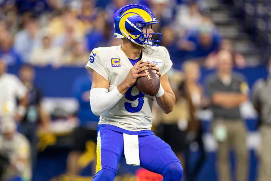 Rams quarterback Matthew Stafford threw for 365 yards in LA's win over Seattle on Thursday night.
