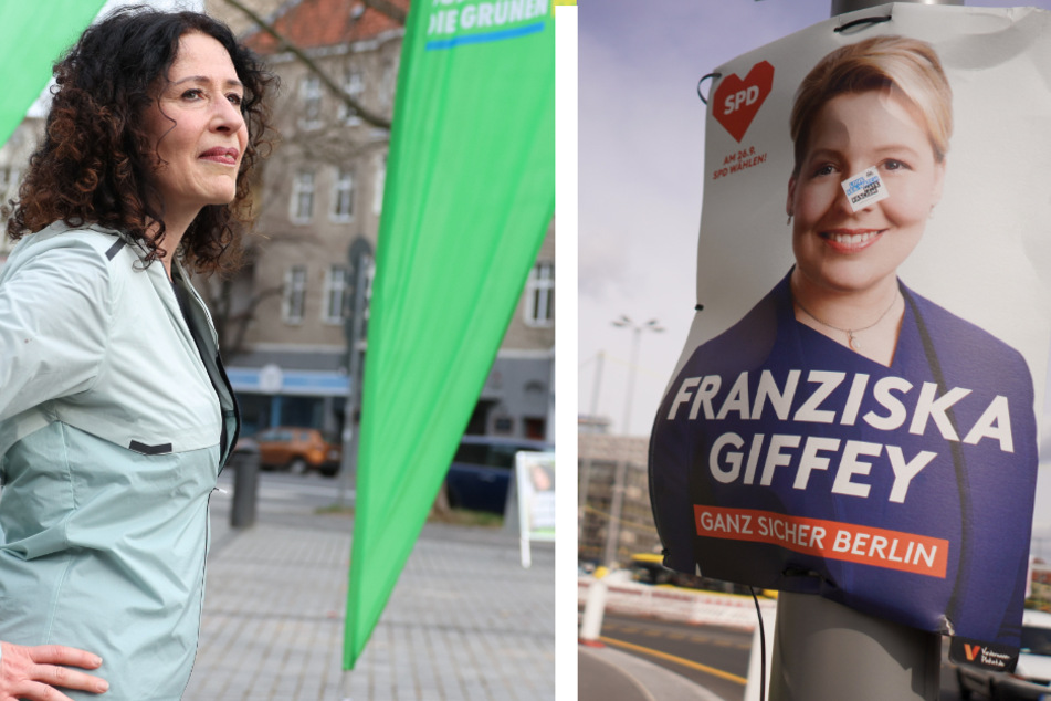 Berliner Parteien plakatieren Hauptstadt für Wiederholungswahl