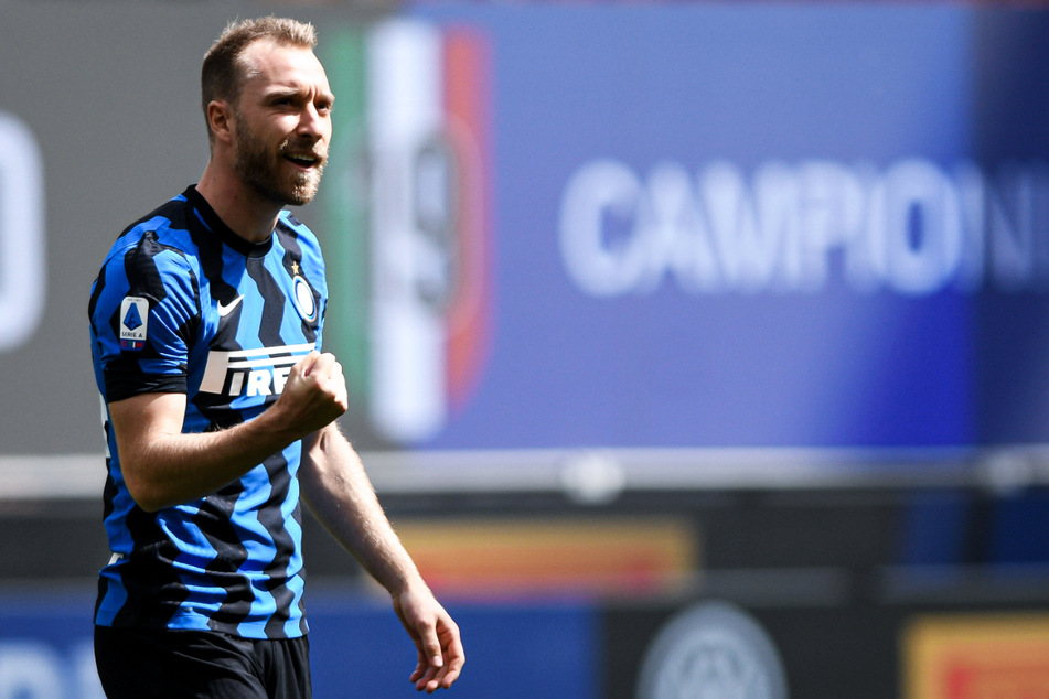 Christian Eriksen wechselte Ende Januar 2020 zu Inter Mailand, wo er nach Anlaufschwierigkeiten zuletzt besser in Form kam und erst vor wenigen Wochen Meister wurde.