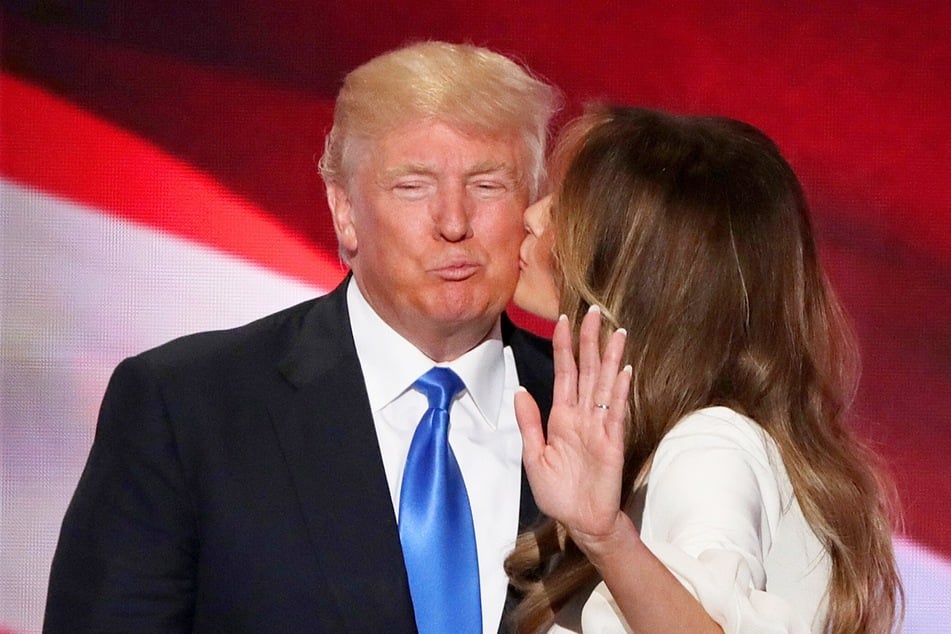 Former First Lady Melania Trump (r.) will sit down this week for her first interview in years to discuss her husband Donald Trump and her upcoming memoir.