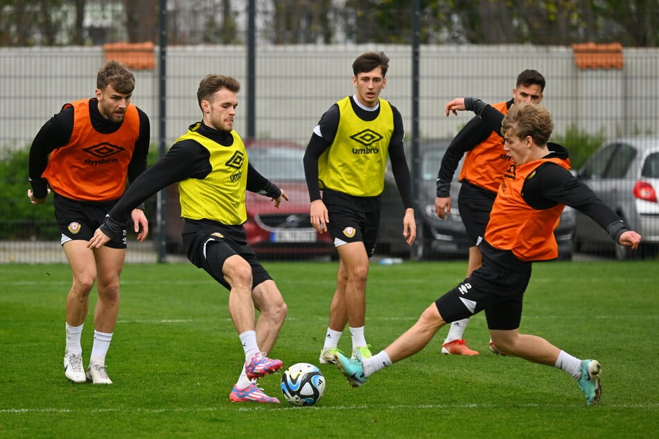 Jonas Oehmichen (20, r.) konnte Lars Bünning (26, l.) schon im Training beeindrucken.