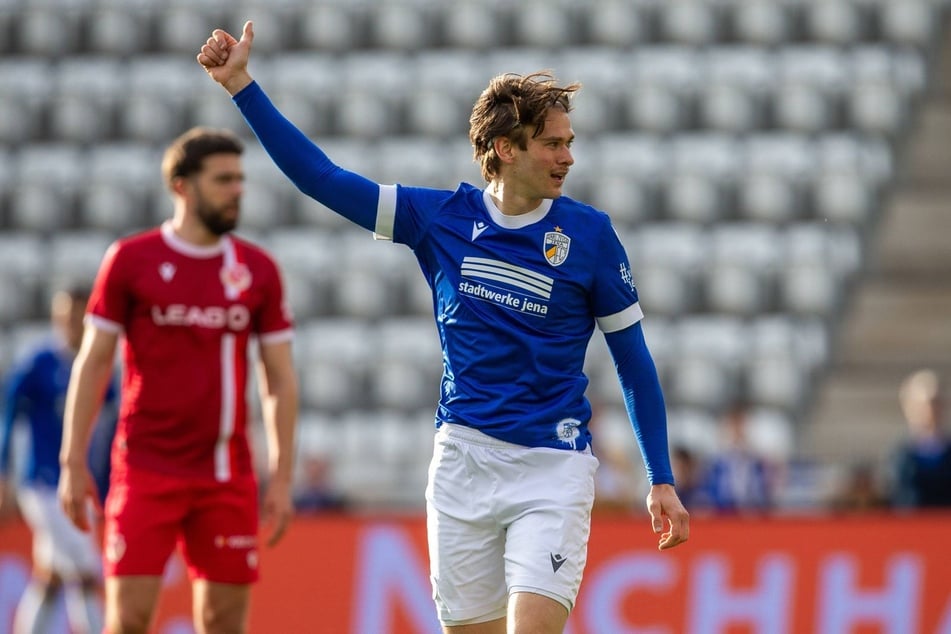 Elias Löder (24) plant nicht, den FC Carl Zeiss Jena zu verlassen.