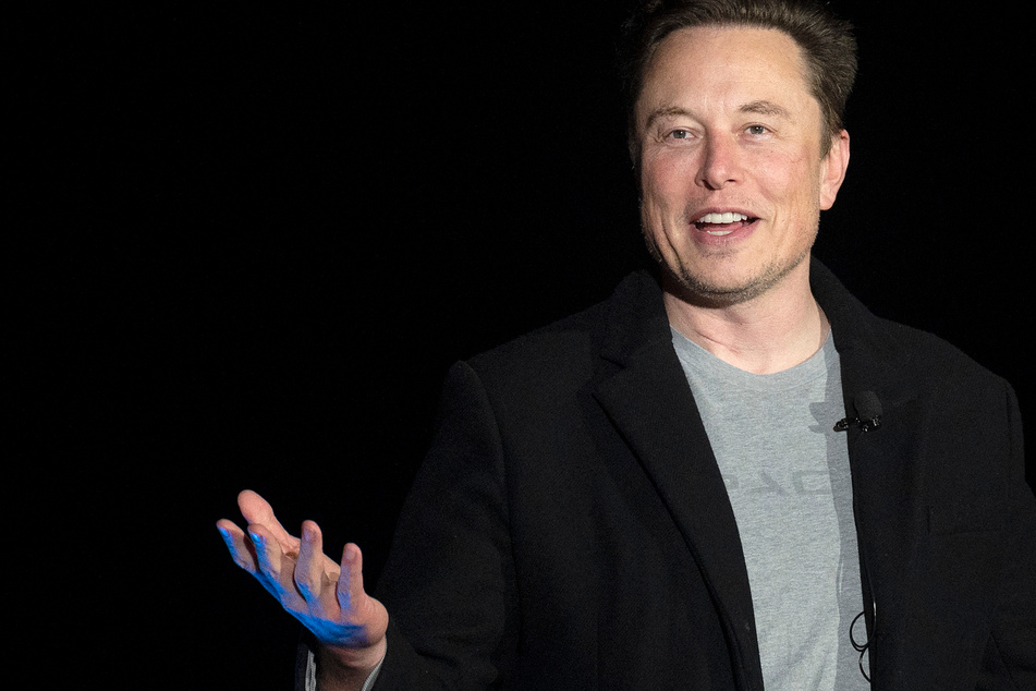 Elon Musk speaks at SpaceX's Starbase facility in Texas on February 10.