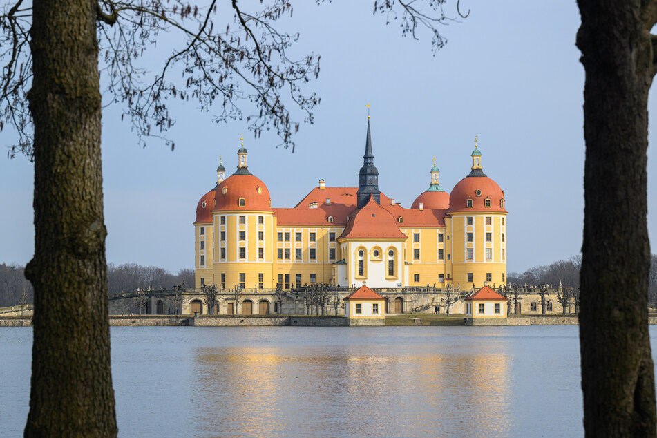 Auf Schloss Moritzburg kann man sich eine märchenhafte Winterausstellung anschauen!