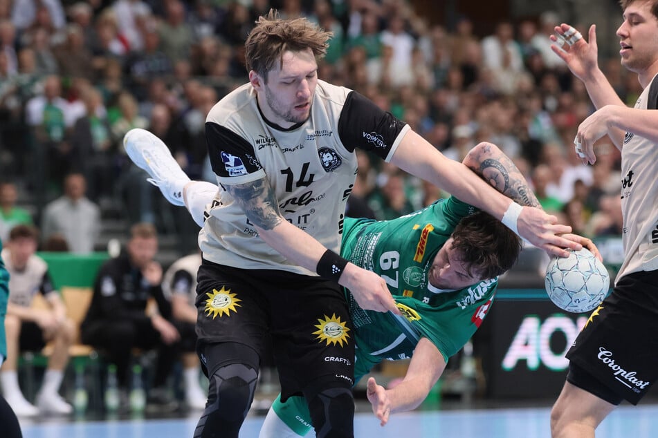 Der solide Mittelblock des BHC machte es den Leipzigern, hier Dean Bombac, schwer zu freien Würfen durchzustoßen.