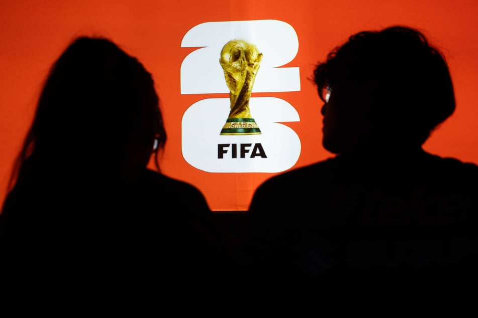People attend the FIFA World Cup Trophy Tour in Houston, Texas, on May 3, 2026.