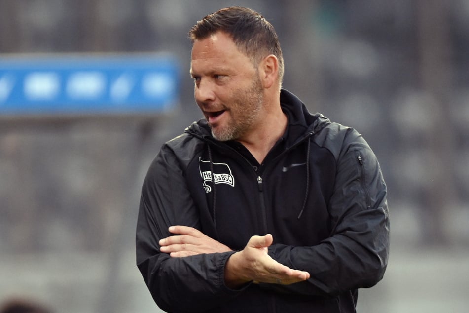 Pal Dardai (45) feierte im Januar bei Eintracht Frankfurt sein Comeback auf der Trainerbank. Das Spiel bei den Hessen könnte richtungsweisend werden.