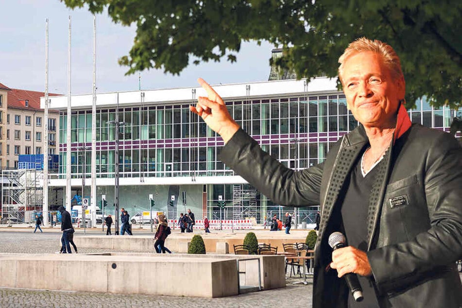 Singt für die Dresdner zur Kulti-Eröffnung: Olaf Berger
(53).