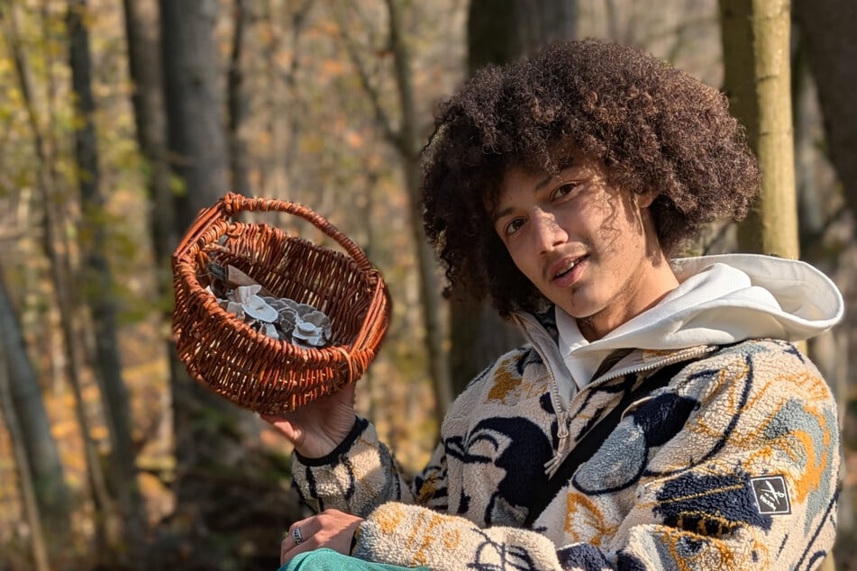 "Pilzfluencer" Tristan Jurisch (21) weiß genau, welche Pilze ungenießbar sind.