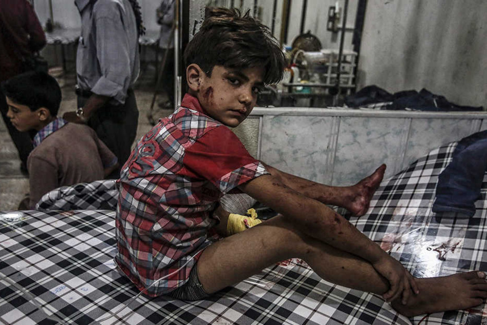Viele aus Syrien Geflüchtete haben ein Kriegstrauma erlitten. Vor allem Kinder sind betroffen (Symbolbild).