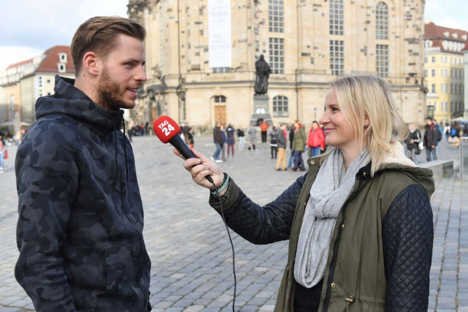Justin Eilers im Interview mit TAG24-Reporterin Tina Hofmann.