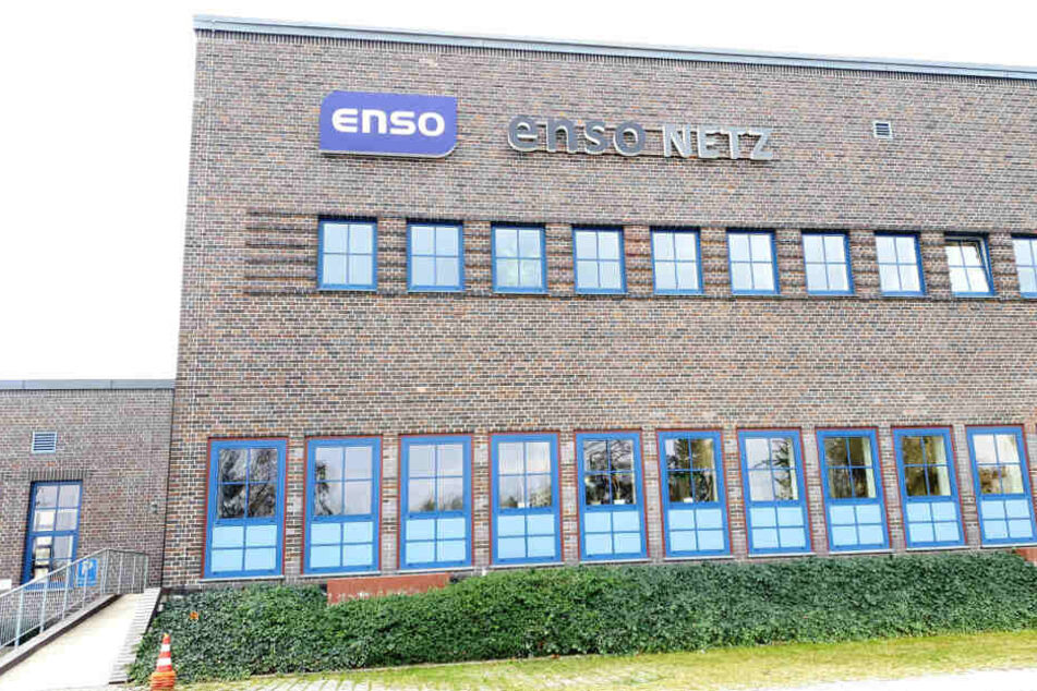 Die ENSO NETZ GmbH auf der Dresdener Straße 55 in Bautzen.