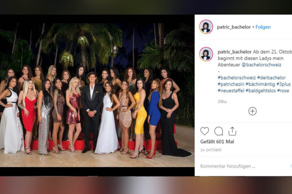 Bachelor Patric und seine 21 Auserwählten zu Beginn der Staffel 8.