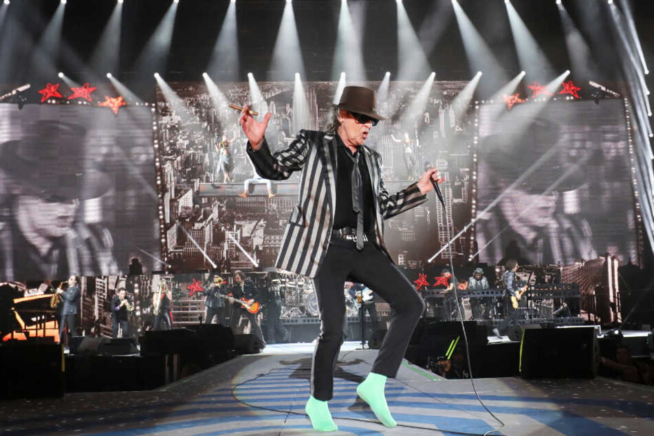 Udo Lindenberg bei einem Auftritt mit seinem "Panik-Orchester".