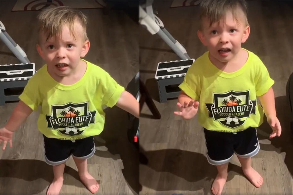 Alexander (2) verstand die Welt nicht mehr.