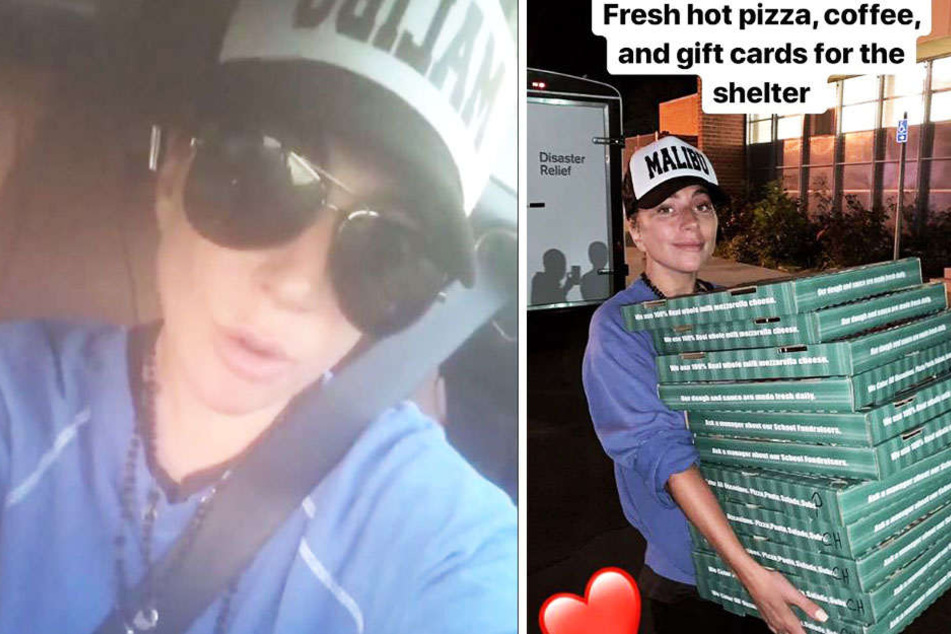 Hättet Ihr sie erkannt? Lady Gaga liefert ungeschminkt im Schlabberlook Pizza aus