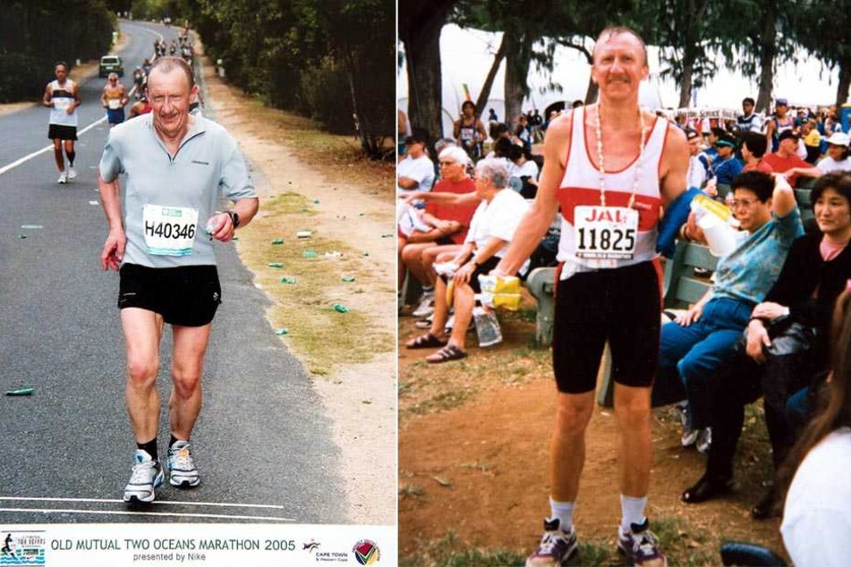 Dank seines Hobbys kam der Zwickauer weltweit viel rum. Unter anderem war er beim New-York-Marathon dabei.