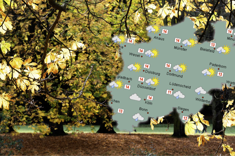 Herbstliches Kaiserwetter am Wochenende: Sonne-Wolken-Mix in NRW