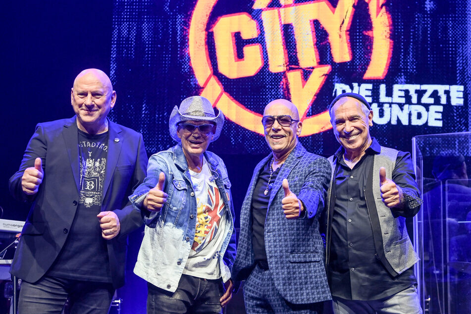 Die Musiker der Rockgruppe "City" geben am kommenden Freitag ihr letztes Konzert in Berlin. (Archivbild)