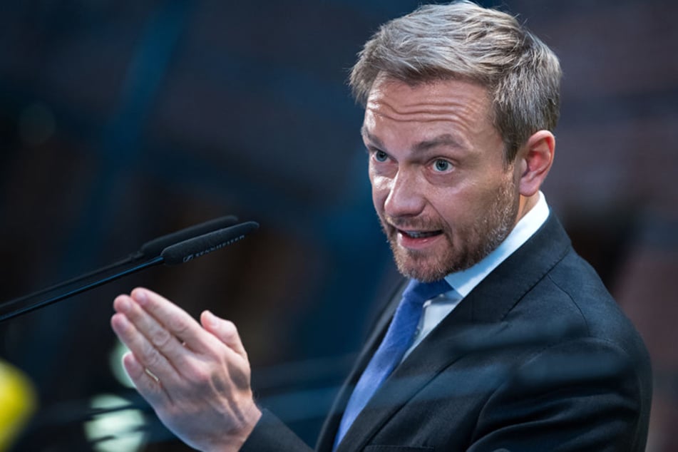 Christian Lindner, Bundesvorsitzender der FDP, äußert sich nach dem Scheitern der Jamaika-Sondierungen von CDU, CSU, FDP und Grünen in Berlin.