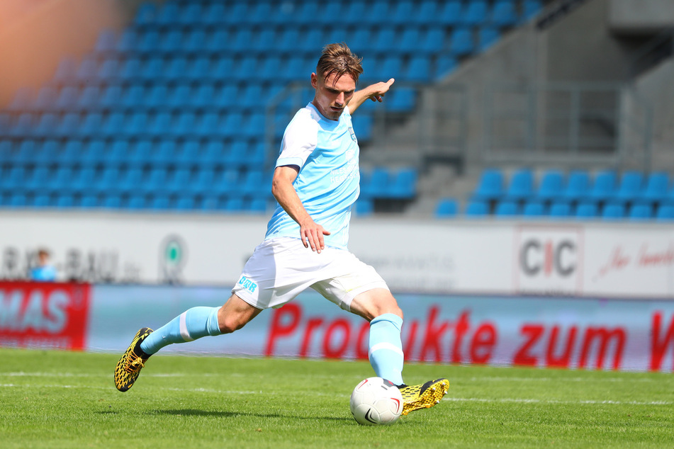 CFC-Kapitän Robert Zickert (31) verletzte sich offenbar am Sprunggelenk. Er fällt vorerst aus.