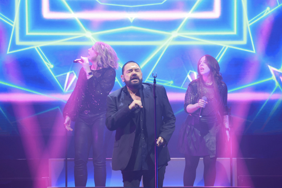 Die Band Alphaville im Konzert.